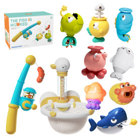 Набір Риболовля Babyhood з сіткою та 14 предметів