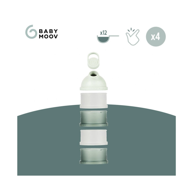 Контейнер Babymoov Набір dose - Mineral Green
