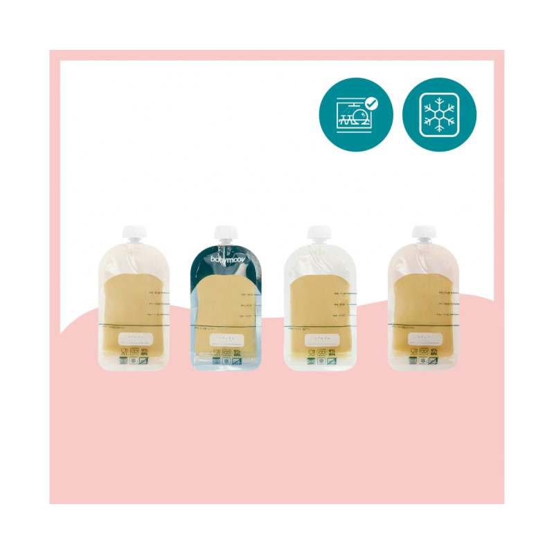 Контейнер Babymoov Паучі для пюре ISY x 20 шт