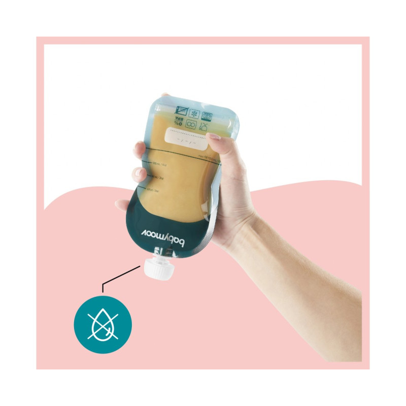 Контейнер Babymoov Паучі для пюре ISY x 20 шт