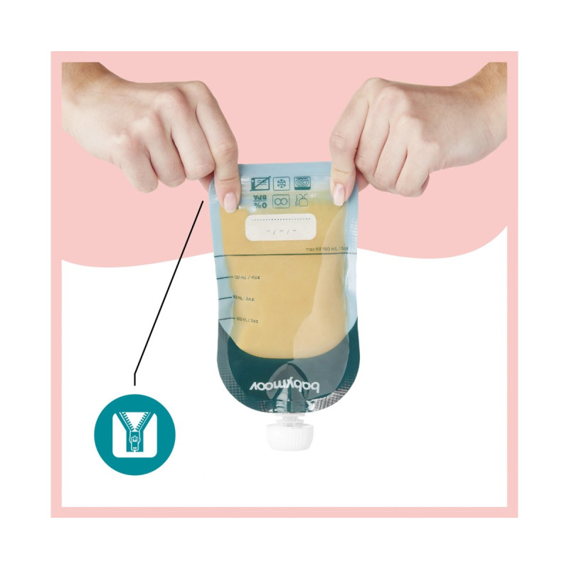 Контейнер Babymoov Паучі для пюре ISY x 20 шт