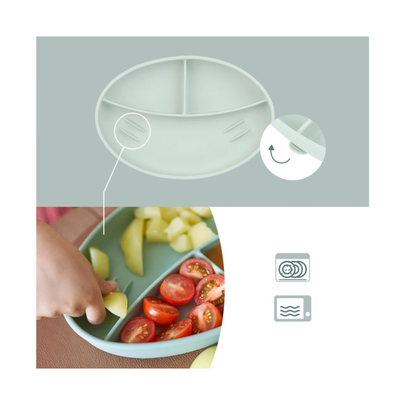 Тарілка Babymoov Набір для годування GROW'ISY з 4 предметів, 24 36 міс.