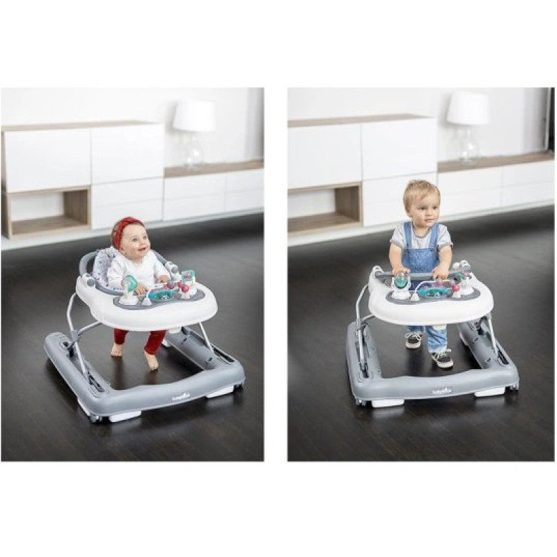 Ходунки Babymoov дитячі Walker 2в1 zinc