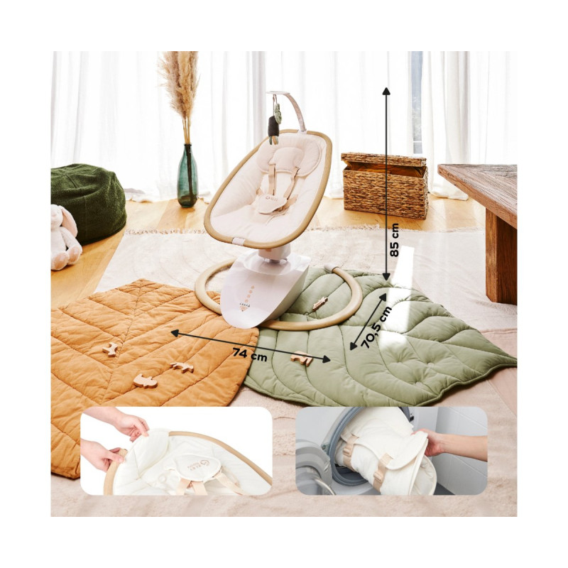 Шезлонг Babymoov гойдалка Swoon Hoop Sand