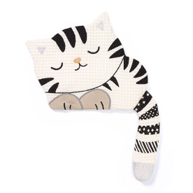 BabyOno Обіймашка з шурхотінням для малюків Кошеня 15*17 5 см