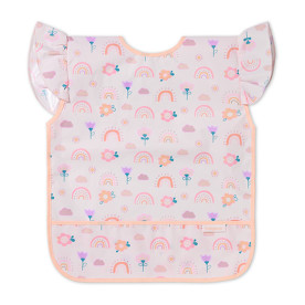 BabyOno Нагрудник-фартух Веселковий 2р+ 34 см x 42 см