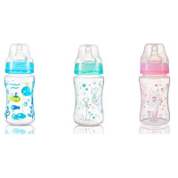 BabyOno Пляшка антиколікова з широким отвором 240 мл 0+
