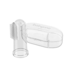 BabyOno Зубна щіточка з масажом для ясен Прозорий