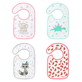 BabyOno Нагрудник махровий СПРОБУЮ НОВЕ6 м+ 23 см x 37 см
