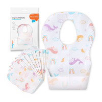 BabyOno Нагрудник одноразовий м'який 10 шт уп 23 5 см x 34 5 см