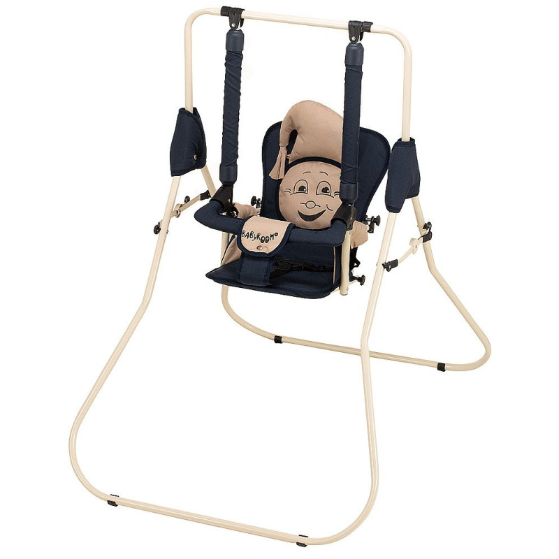 Гойдалка Babyroom Casper темно-синій / бежевий