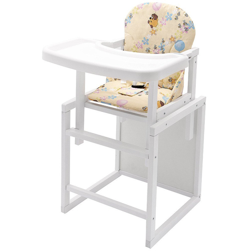 Стілець Babyroom трансформер Поні-240 білий бежевий вінні пух