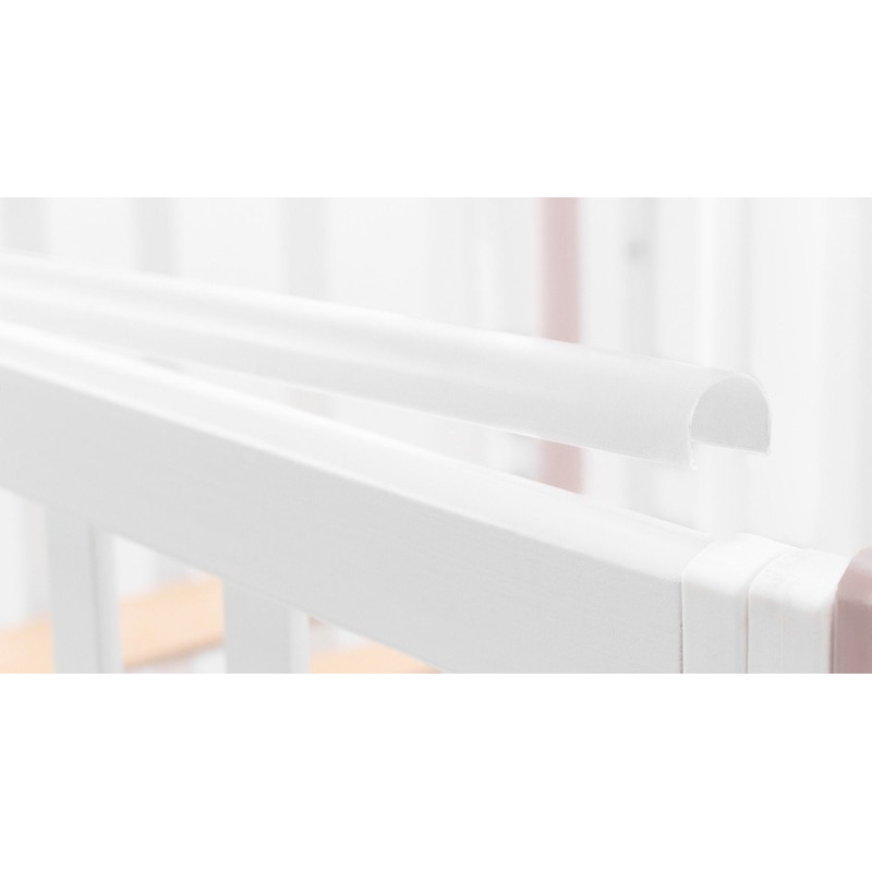 Ліжечко Babyroom Місяць 120x60 білий / капучино