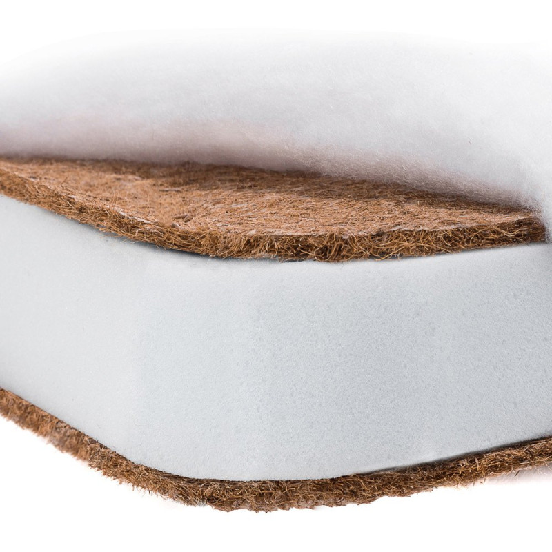 Матрац Babyroom Oval OKPK-80 80x60x11 білий 625558