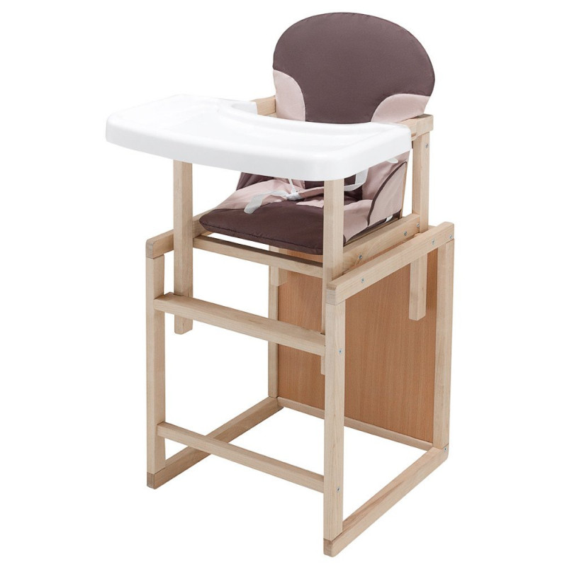 Стілець Babyroom трансформер Поні-230 eko шоколад / бежевий