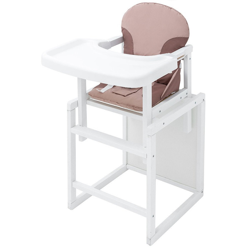 Стілець Babyroom трансформер Поні-240 білий капучино / шоколад