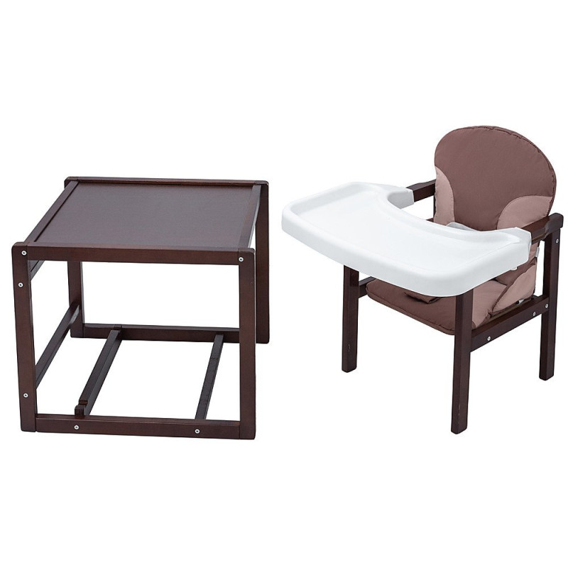 Стілець Babyroom трансформер Поні-220 тонований шоколад / капучино