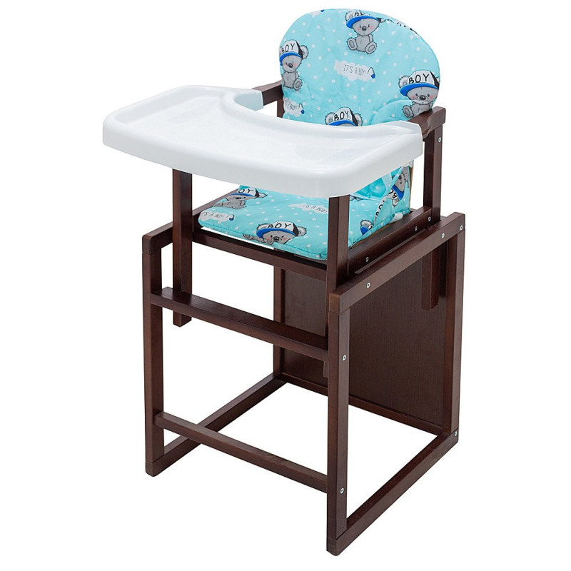 Стілець Babyroom трансформер Поні-220 тонований бірюзовий it's a boy