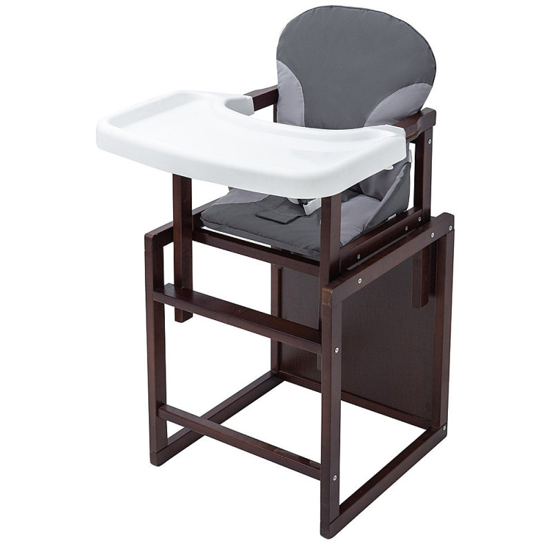 Стілець Babyroom трансформер Поні-220 тонований графіт/сірий