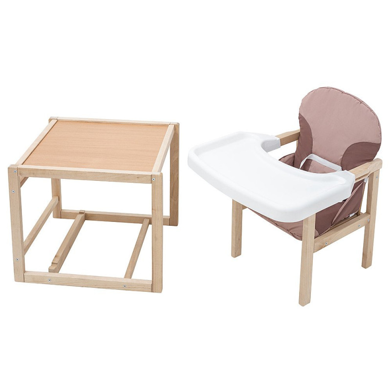 Стілець Babyroom трансформер Поні-230 eko капучино / шоколад