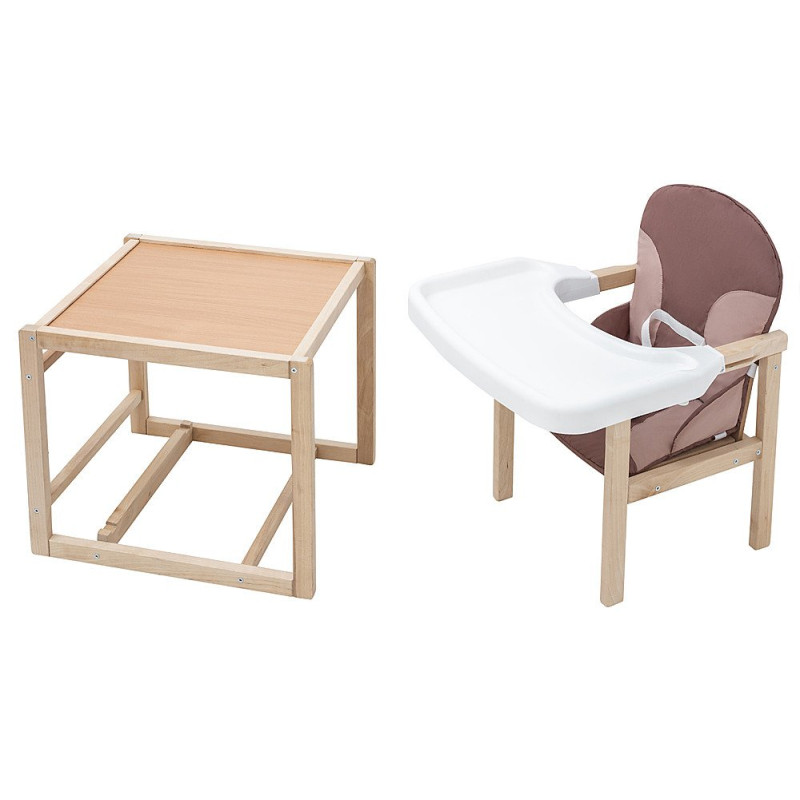 Стілець Babyroom трансформер Поні-230 eko шоколад / капучино