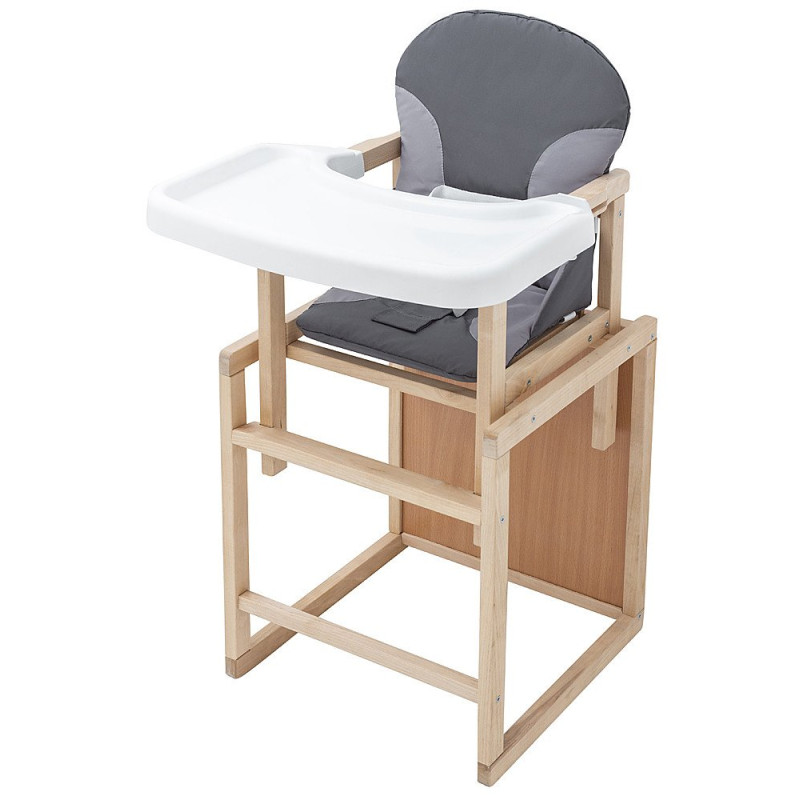 Стілець Babyroom трансформер Поні-230 eko графіт / сірий