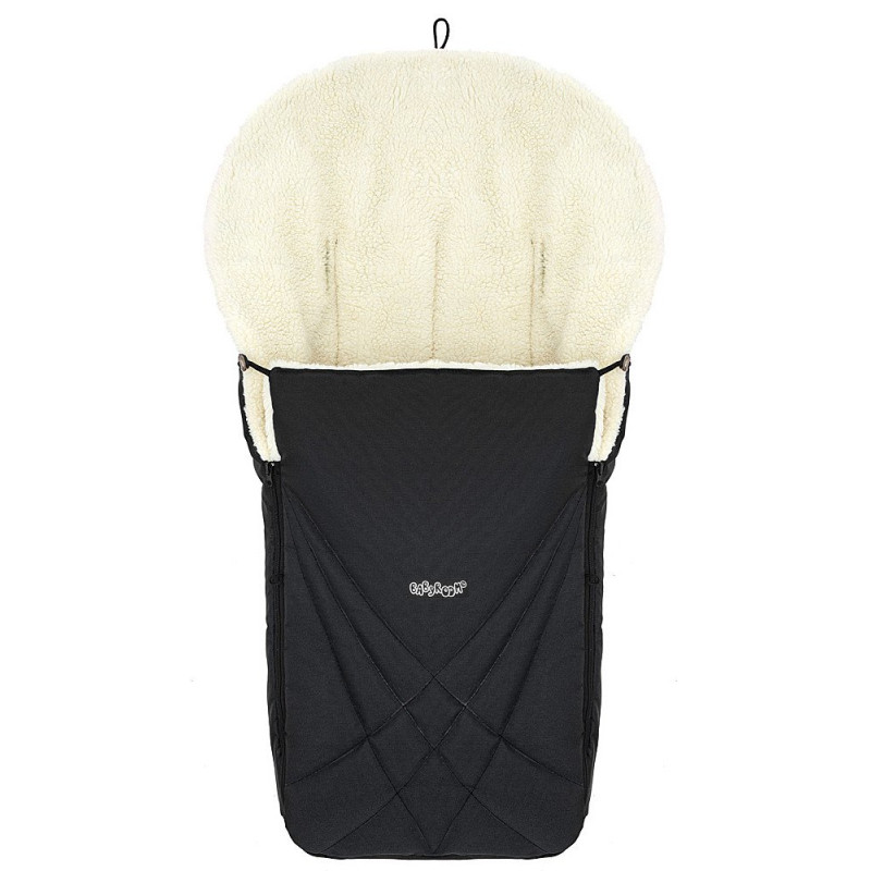 Конверт Babyroom Зимовий Wool N-8 black чорний