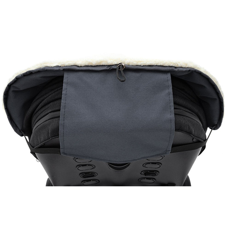 Конверт Babyroom Зимовий Wool N-8 graphite графіт