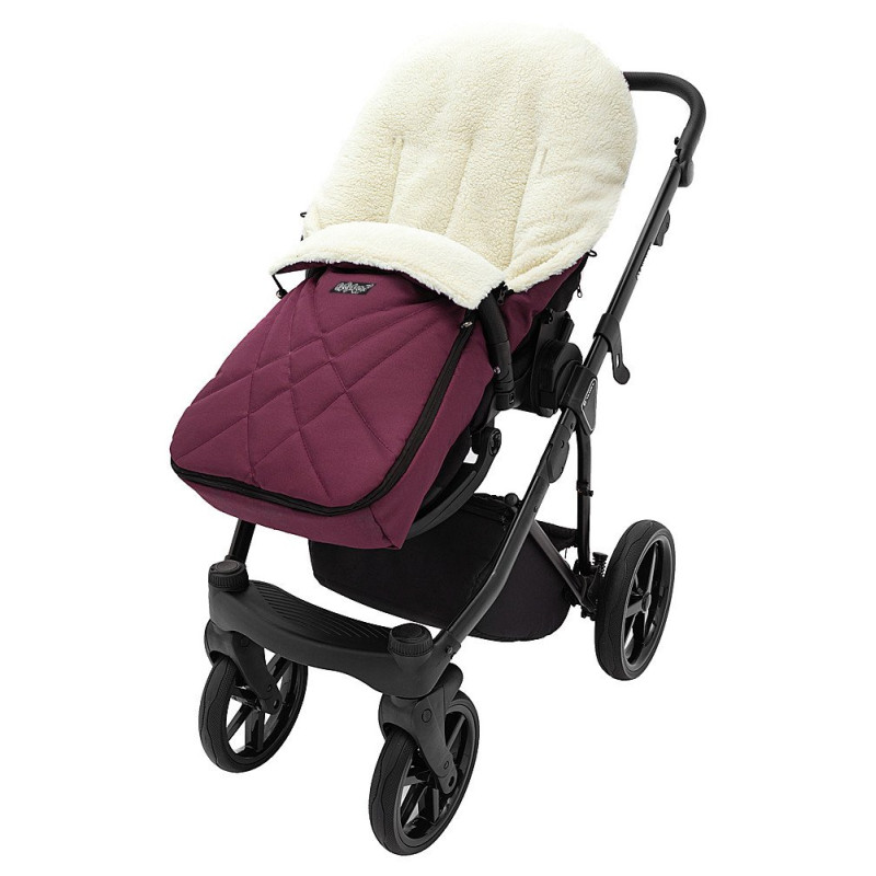 Конверт Babyroom Зимовий Wool N-8 bordo бордовий