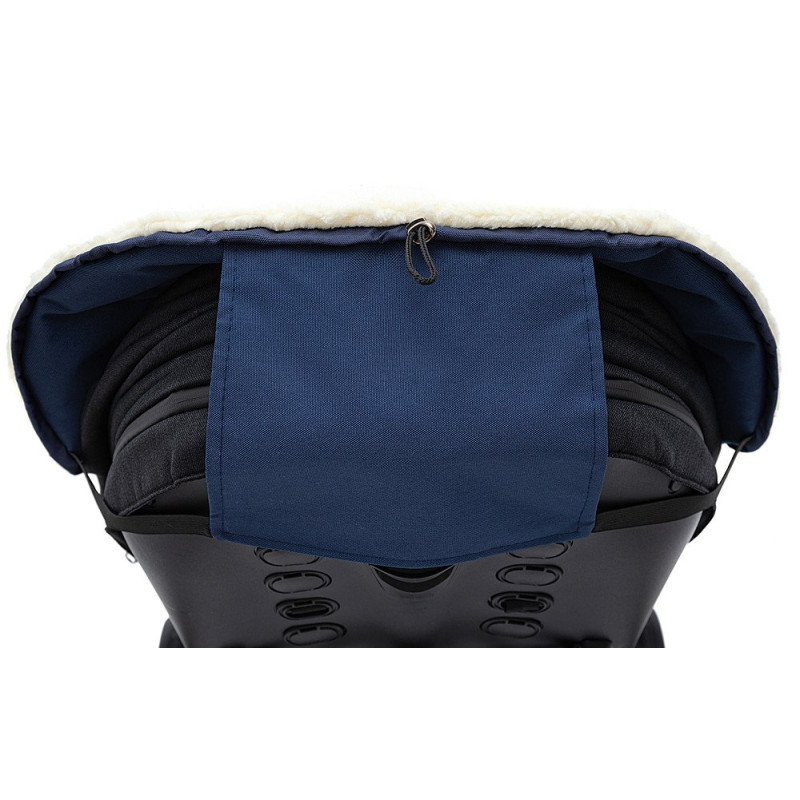 Конверт Babyroom Зимовий Wool N-8 navy blue темно-синій