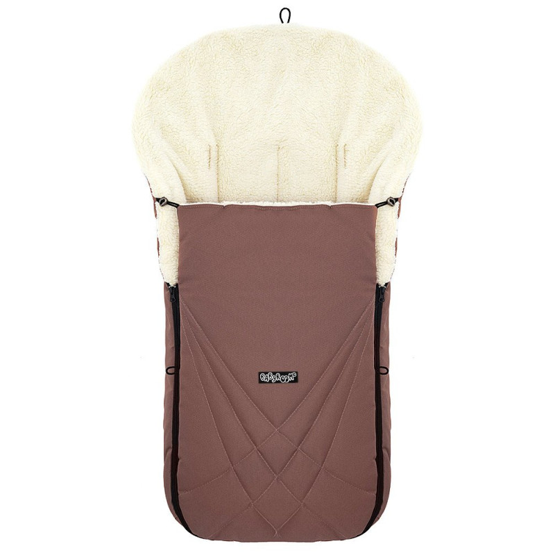 Конверт Babyroom Зимовий Wool N-8 chocolate шоколад