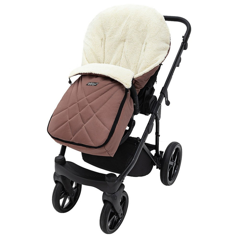 Конверт Babyroom Зимовий Wool N-8 chocolate шоколад