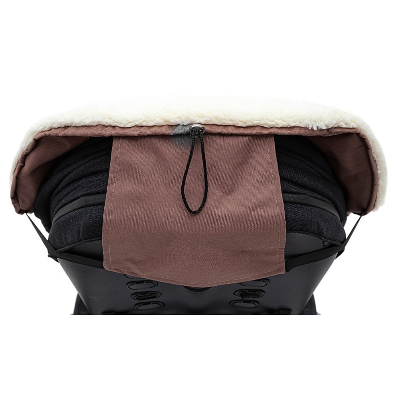 Конверт Babyroom Зимовий Wool N-8 chocolate шоколад