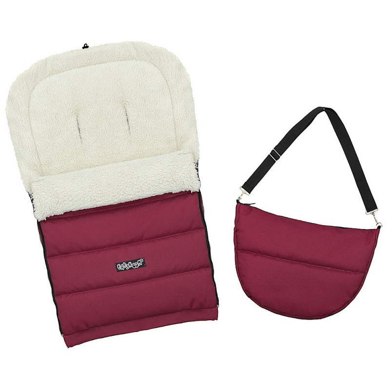 Конверт Babyroom Зимовий Wool N-20 bordo бордовий