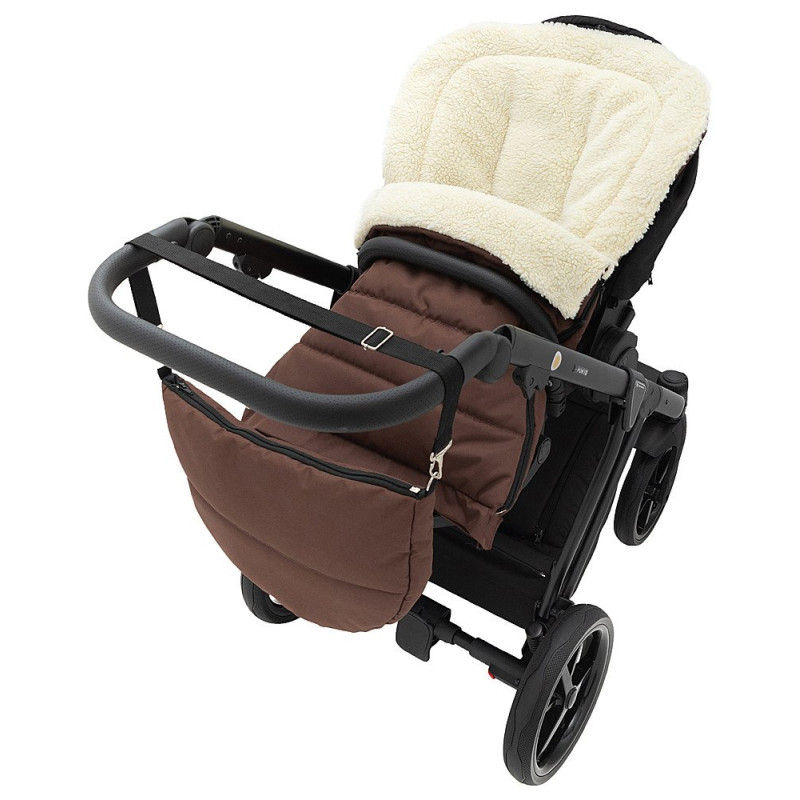 Конверт Babyroom Зимовий Wool N-20 chocolate шоколад