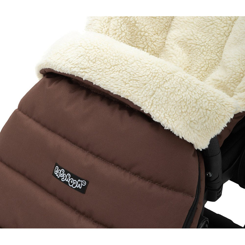 Конверт Babyroom Зимовий Wool N-20 chocolate шоколад