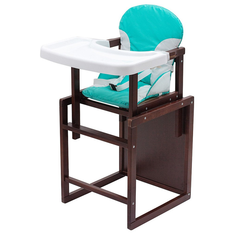 Стілець Babyroom трансформер Поні-220 тонований бірюзовий / білий