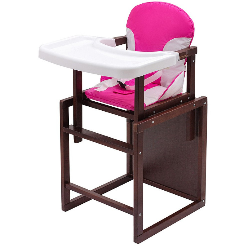 Стілець Babyroom трансформер Поні-220 тонований рожевий / білий