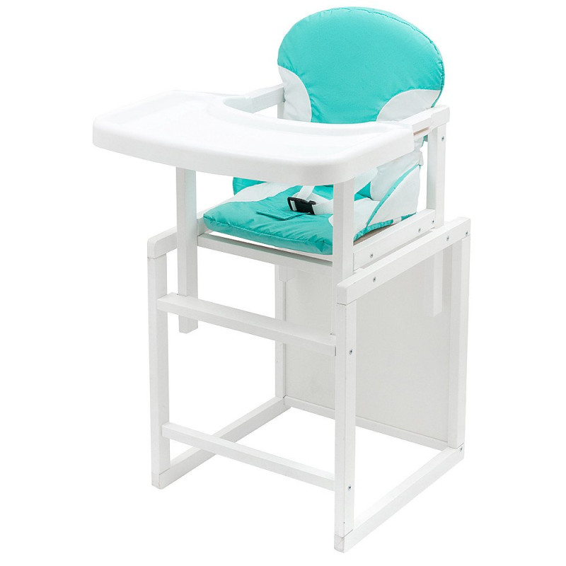 Стілець Babyroom трансформер Поні-240 білий бірюзовий / білий