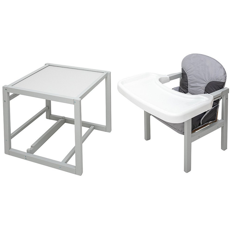 Стілець Babyroom трансформер Поні-250 сірий сірий / графіт