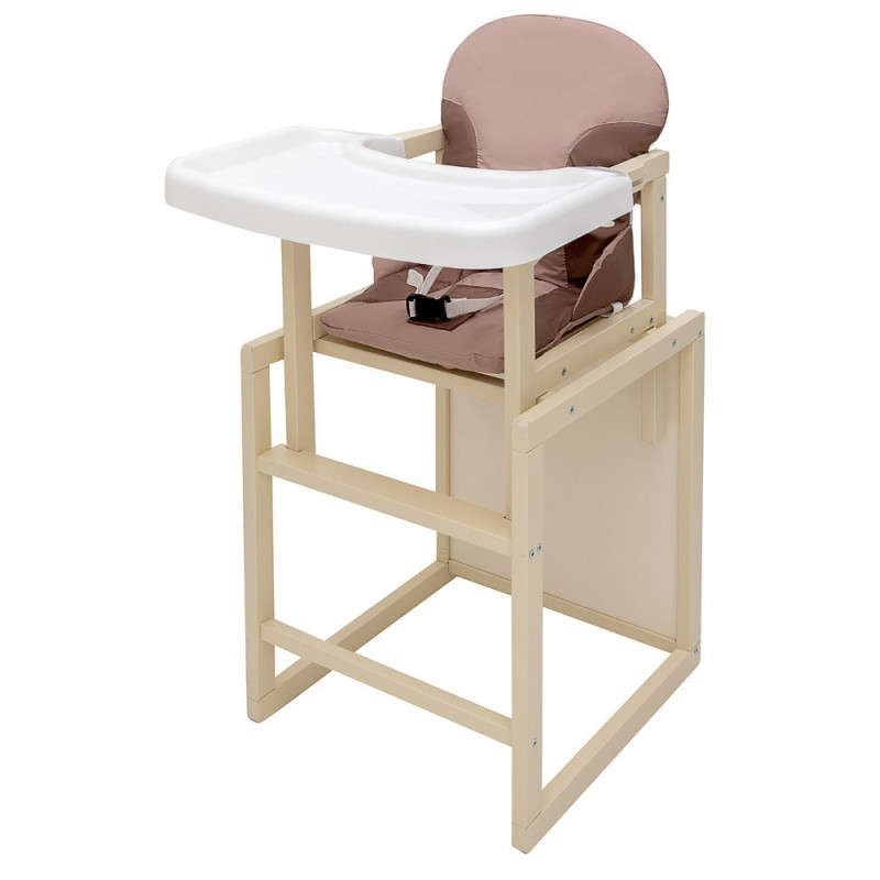 Стілець Babyroom трансформер Поні-260 слонова кістка капучино/шоколад