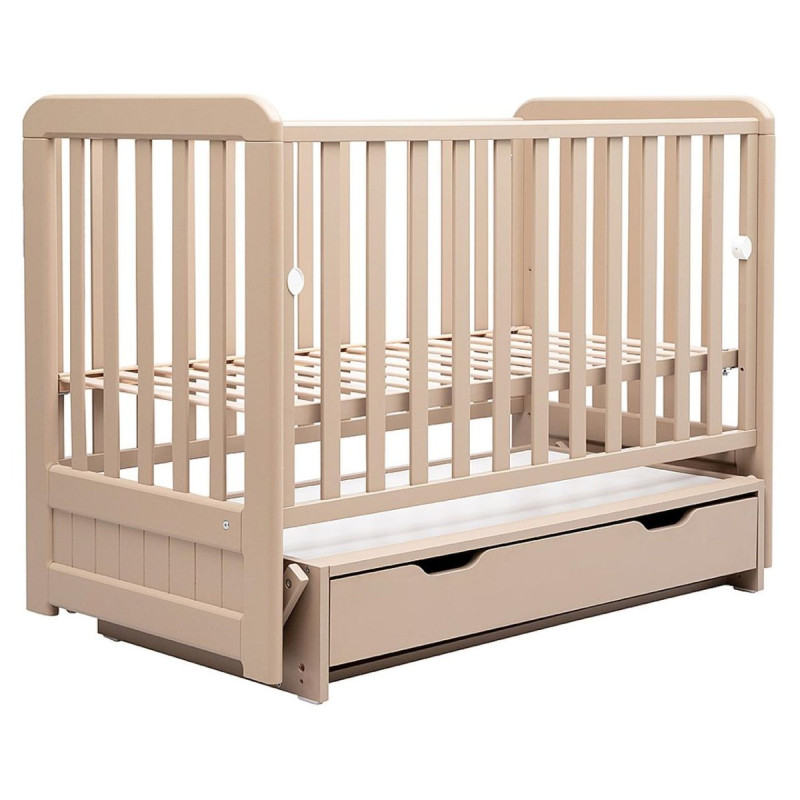 Ліжечко Babyroom Люкс LYO-03 бук капучино