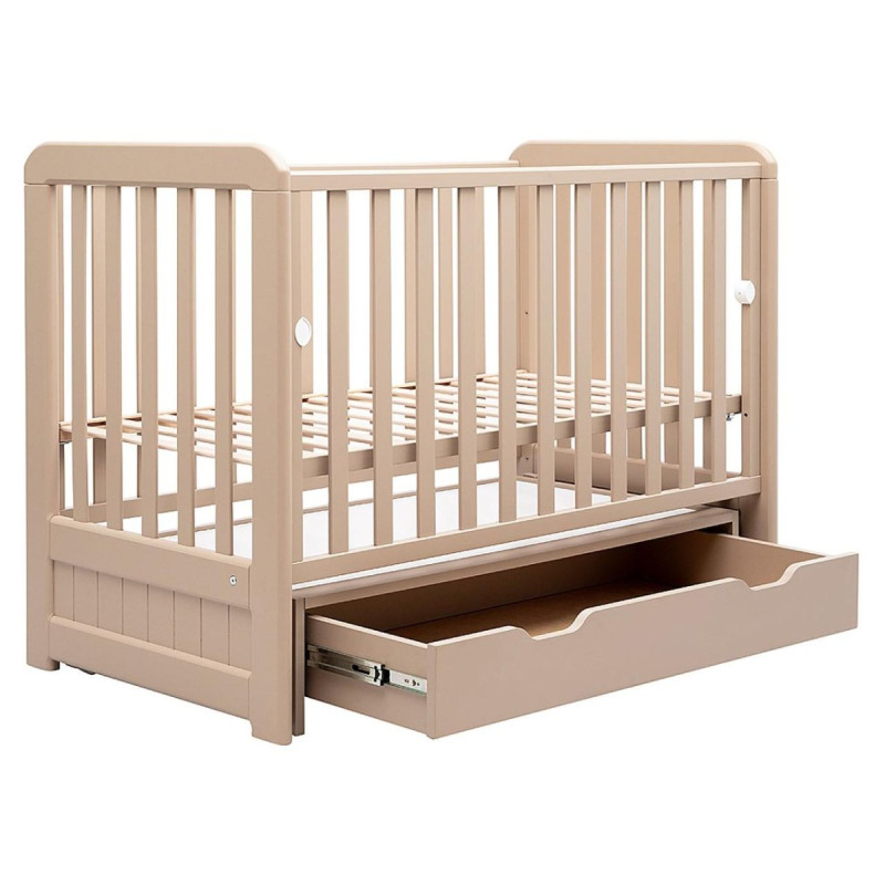 Ліжечко Babyroom Люкс LYO-03 бук капучино