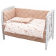Постільна білизна Babyroom Dream-05 капучино зірочки