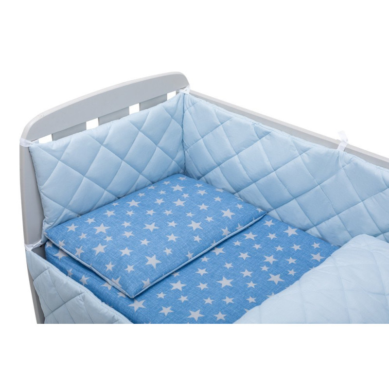 Постільна білизна Babyroom Dream-05 блакитний зірочки