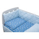 Постільна білизна Babyroom Dream-05 блакитний зірочки