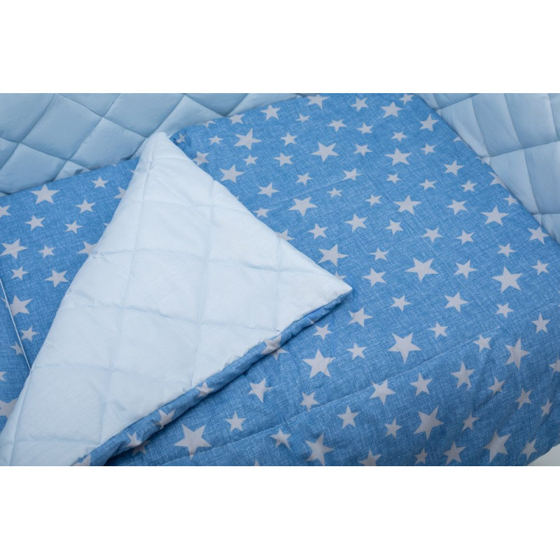 Постільна білизна Babyroom Dream-05 блакитний зірочки