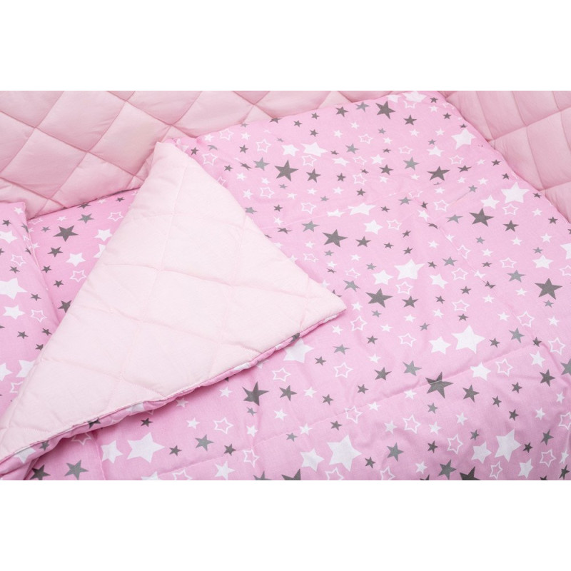 Постільна білизна Babyroom Dream-05 рожевий зірочки