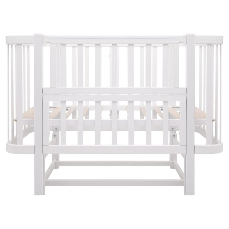 Ліжечко Babyroom Місяць LU-2 маятник білий