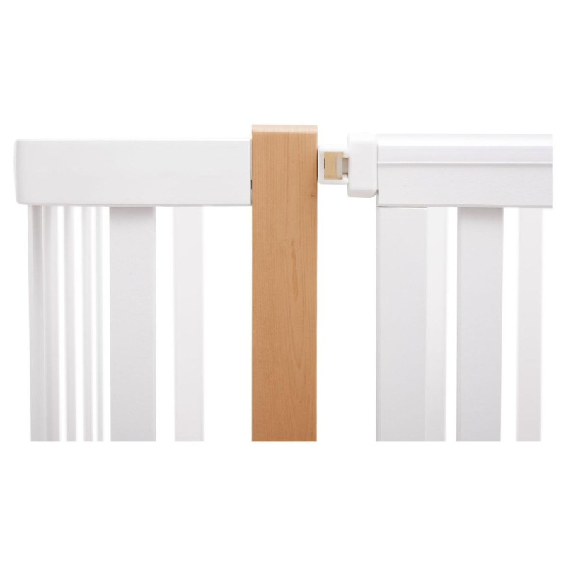 Ліжечко Babyroom Місяць LU-3 маятник, шухляда білий/натуральний